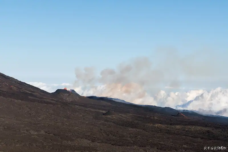 éruption 24 aout 2015 piton de la fournaise