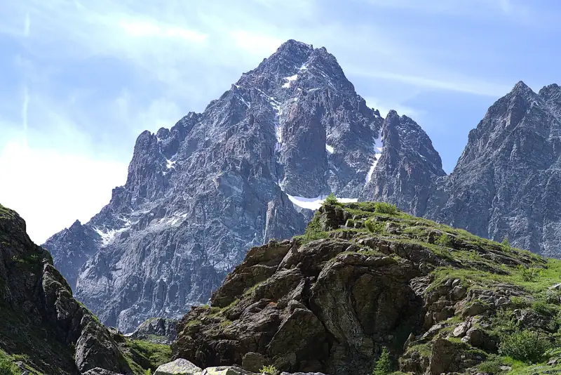 Monviso, salendo dal lago Fiorenza